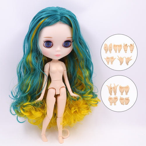 Custom Blythe Doll – Handmade Art Doll with Outfits & Accessories | Collectible OOAK Gift for Girls & Adults