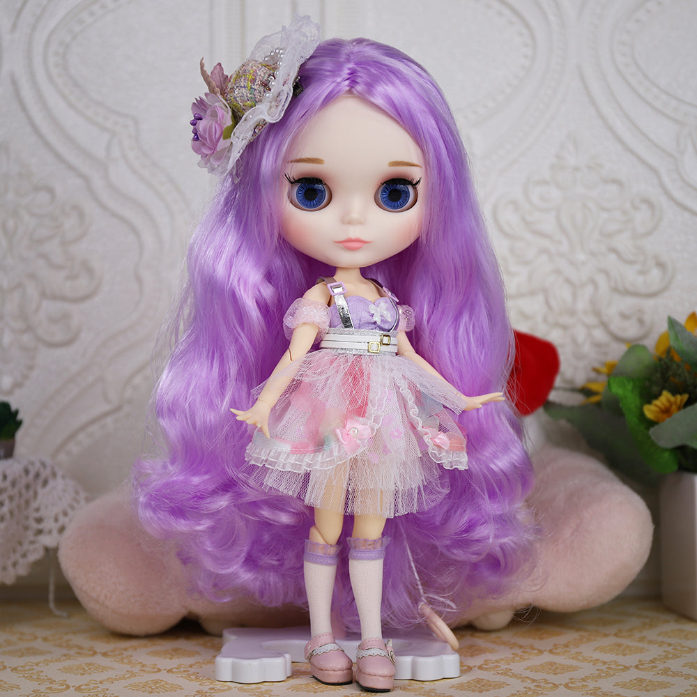 Custom Blythe Doll – Handmade Art Doll with Outfits & Accessories | Collectible OOAK Gift for Girls & Adults