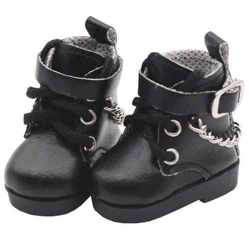 Mini Doll Shoes Chain Shoes High-top - HAND MADE