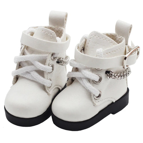 Mini Doll Shoes Chain Shoes High-top - HAND MADE