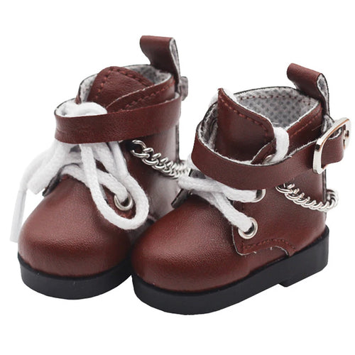 Mini Doll Shoes Chain Shoes High-top - HAND MADE