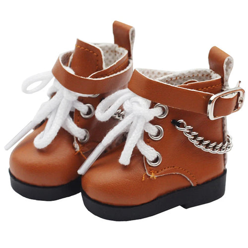 Mini Doll Shoes Chain Shoes High-top - HAND MADE