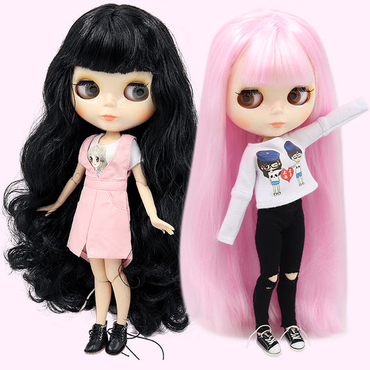 Custom Blythe Doll – Handmade Art Doll with Outfits & Accessories | Collectible OOAK Gift for Girls & Adults